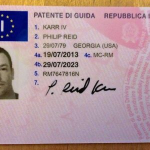 Buy Italian driver’s license online