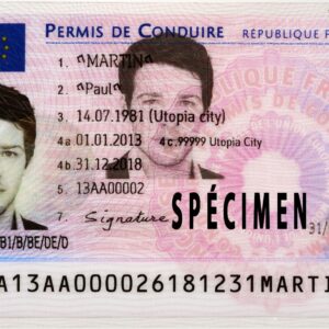 Buy French driver’s license online